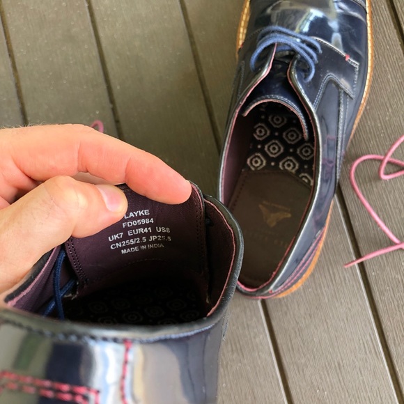 Ted Baker oxford dress shoes main image 5